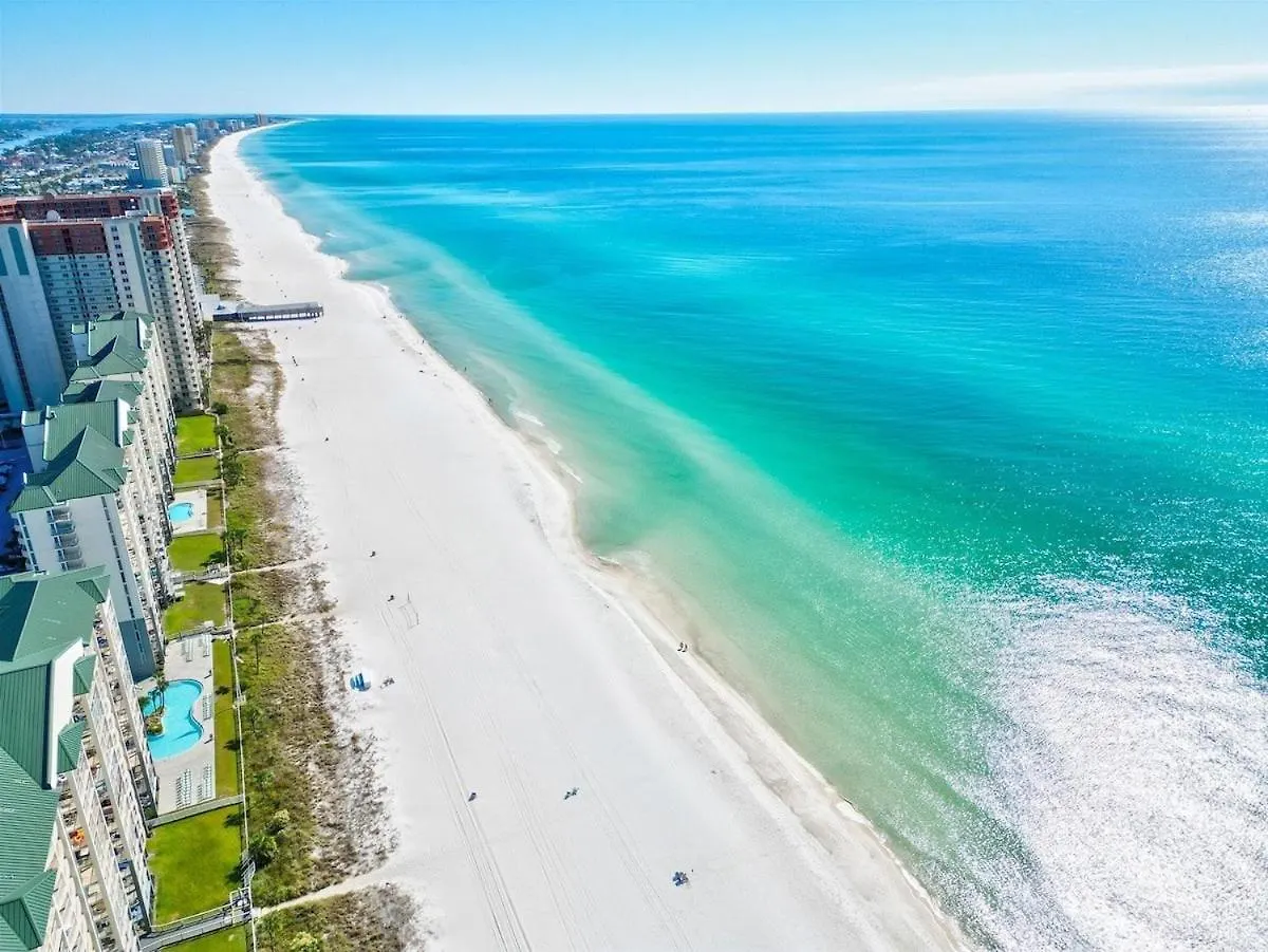 Daire Long Beach Tower 2 #703 Beachfront 2 Bedroom 2 Ba Panama City Beach