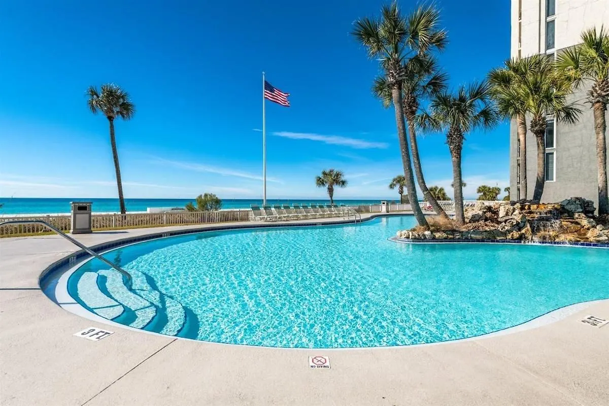 Long Beach Tower 2 #703 Beachfront 2 Bedroom 2 Ba Panama City Beach Daire